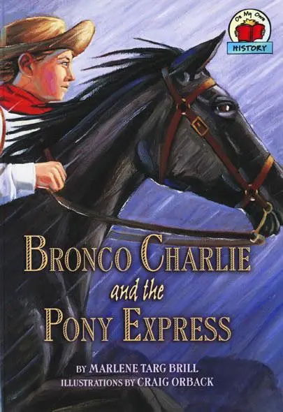Bronco Charlie book cover illustration