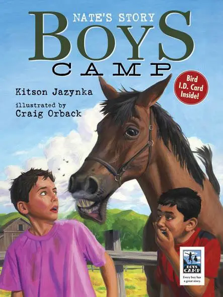 Boys and horse on book cover